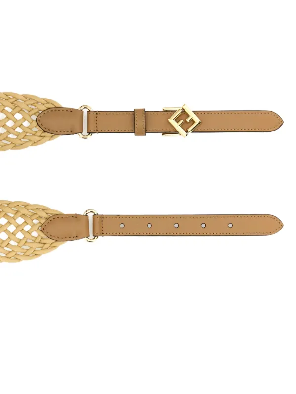 ベルト FENDI Straw Belt FENDI Straw Belt | Neutrals | FARFETCH BH