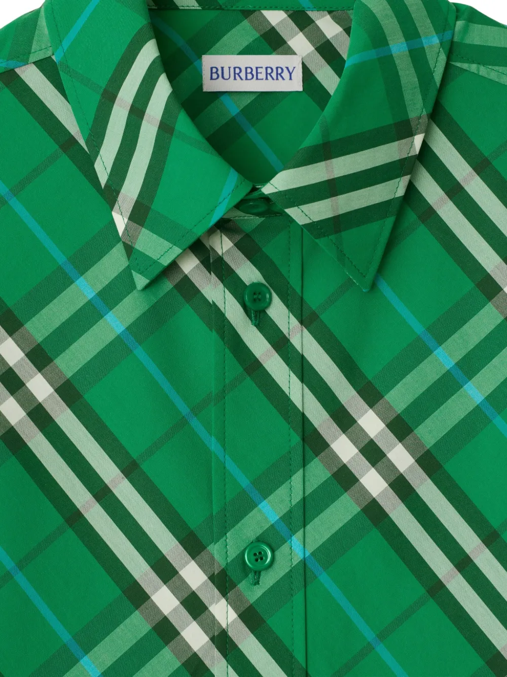 Burberry Check Cotton Shirt