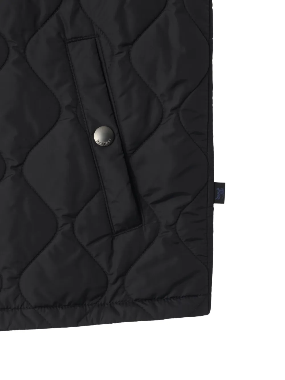 Burberry Gewatteerde bodywarmer Zwart