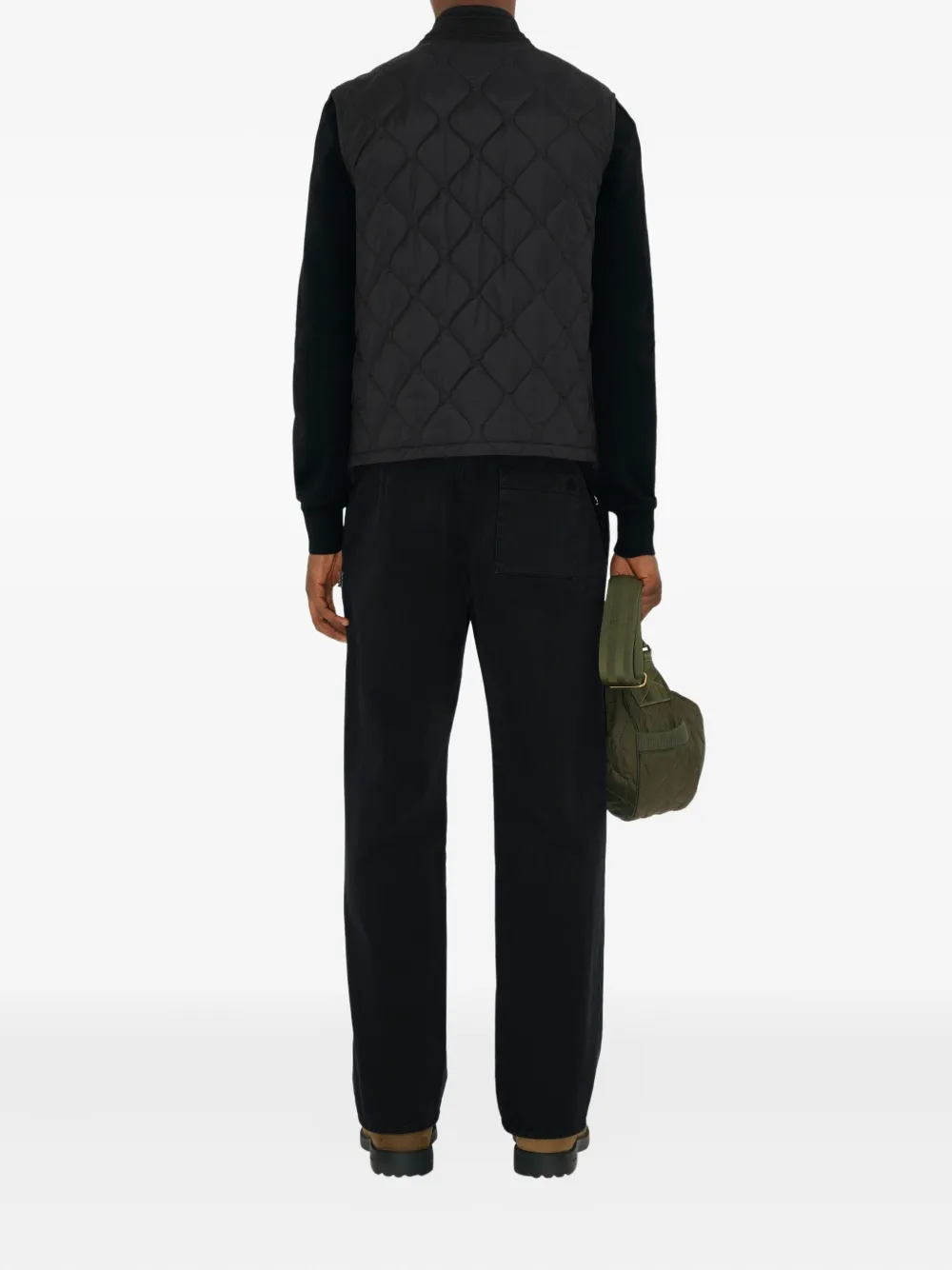 Burberry Gewatteerde bodywarmer Zwart