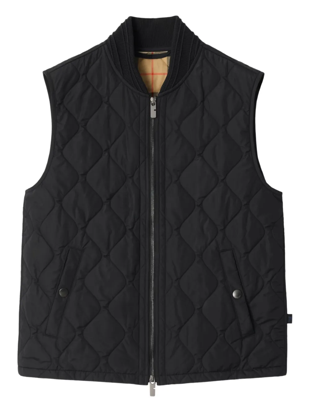 Burberry Gewatteerde bodywarmer Zwart