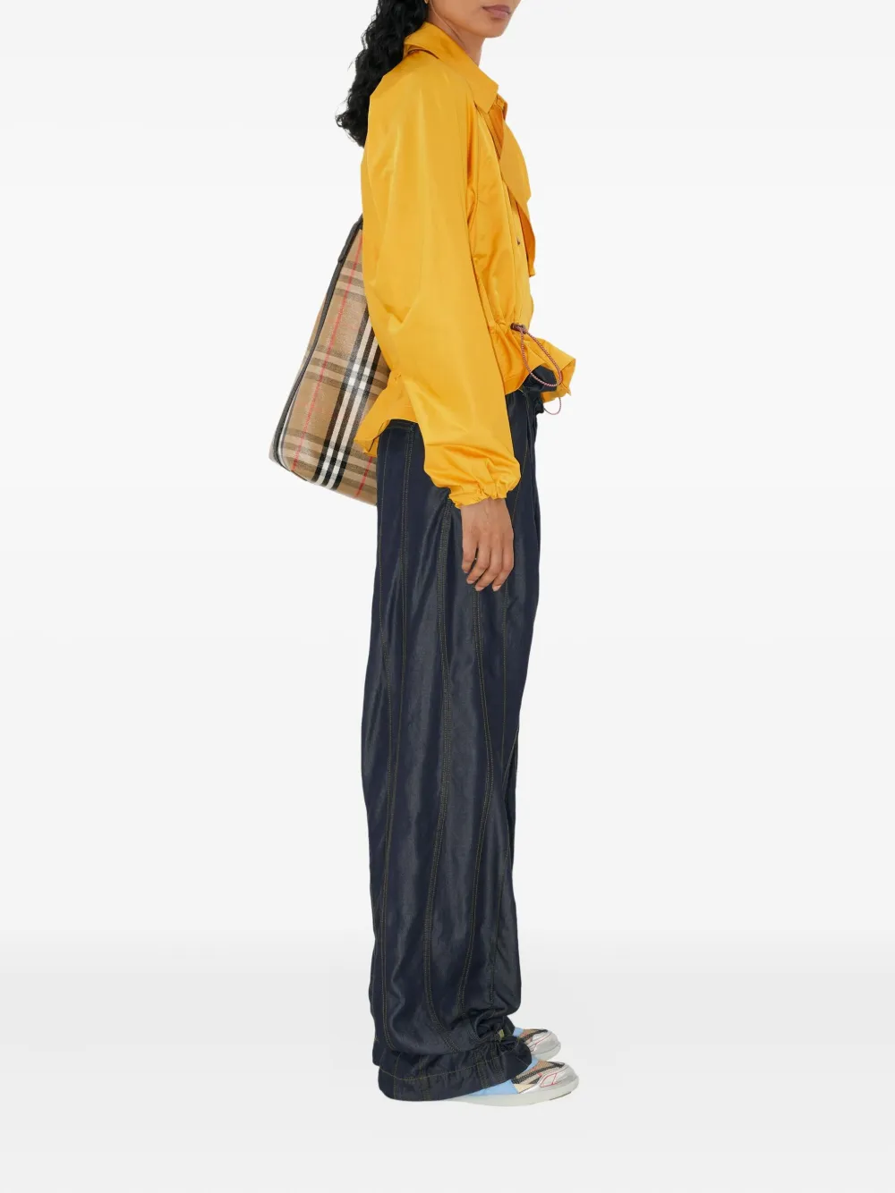 Burberry satin hooded trench coat | Trench Coats & Raincoats | Image 2