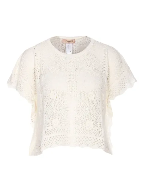 TWINSET top de crochet