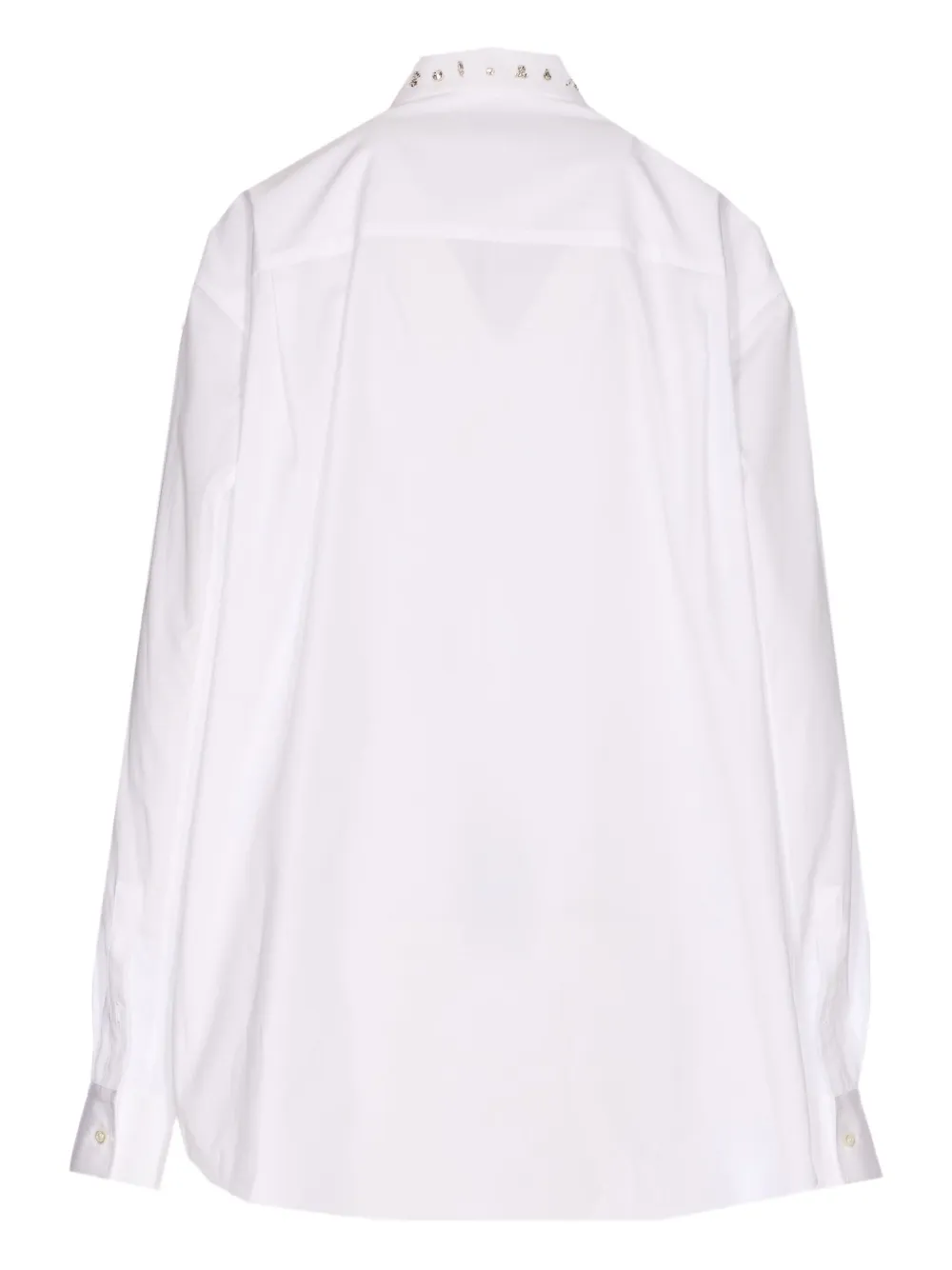 Alexander McQueen stud-detailed shirt - Wit