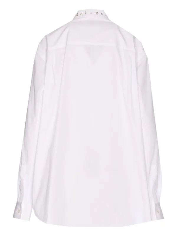 Alexander McQueen スタッズディテール シャツ | ホワイト | FARFETCH JP