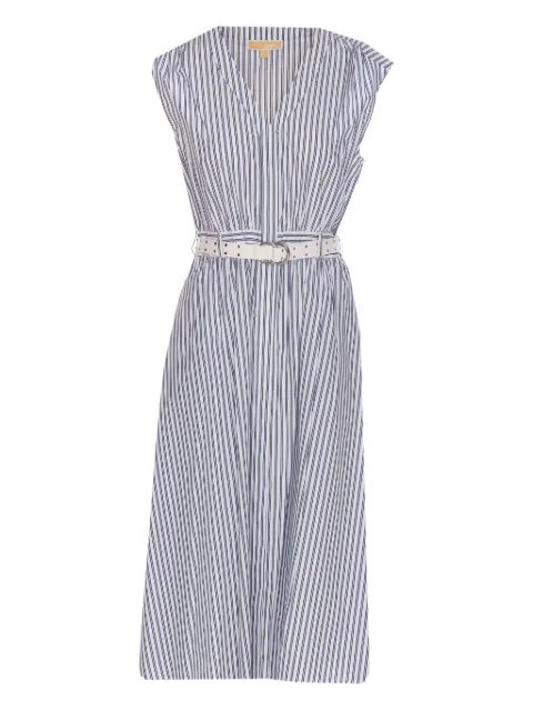 Michael Michael Kors vestido stretch con rayas estampadas