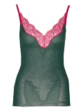 Saint Laurent silk tank top - Green