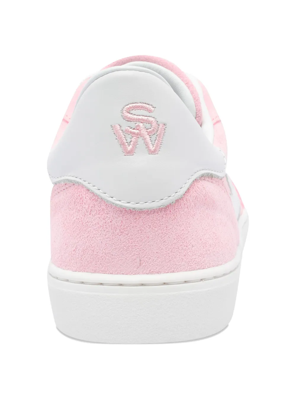 Stuart Weitzman leather sneakers Pink
