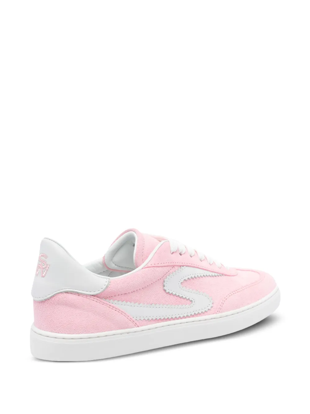 Stuart Weitzman leather sneakers Pink