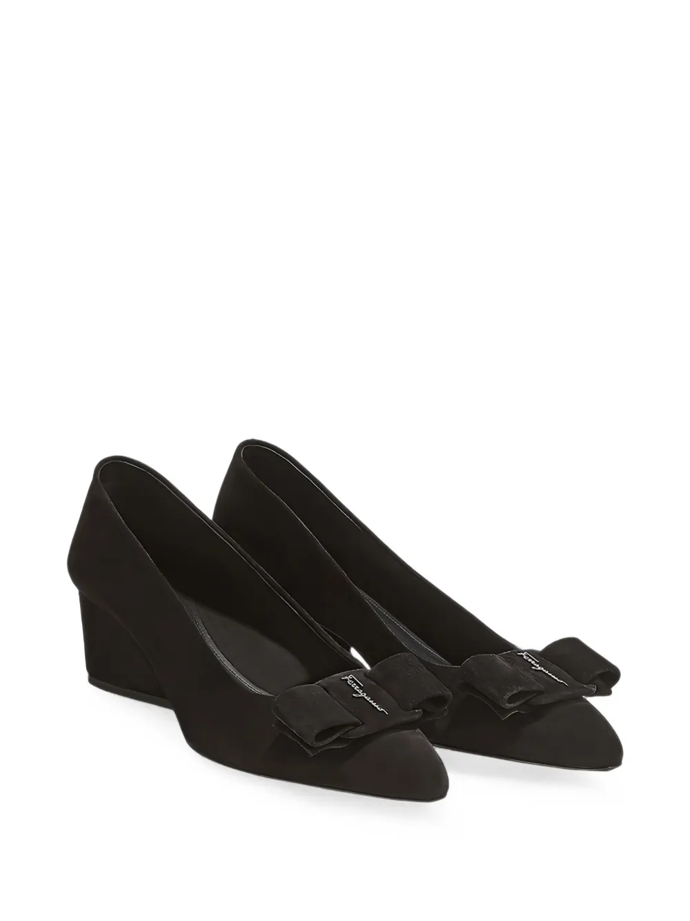 Ferragamo Vara bow pumps Zwart