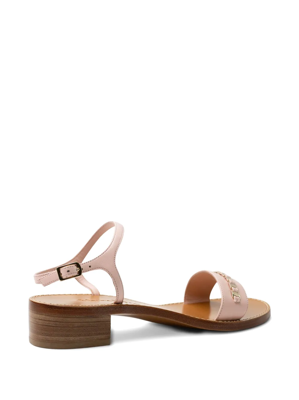 Ferragamo chain-detail sandals Roze