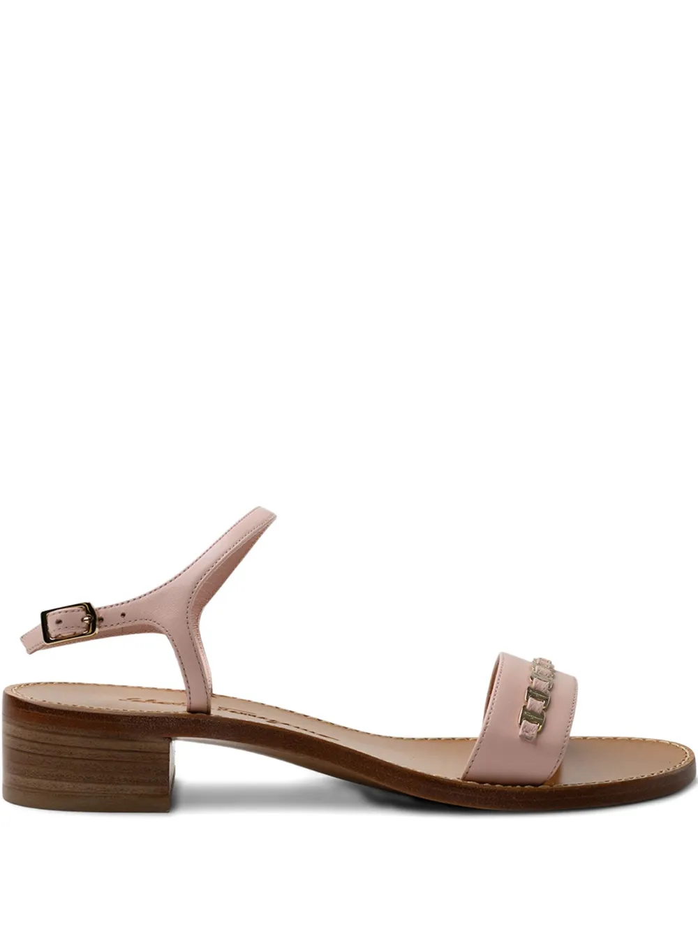 Ferragamo chain-detail sandals Roze