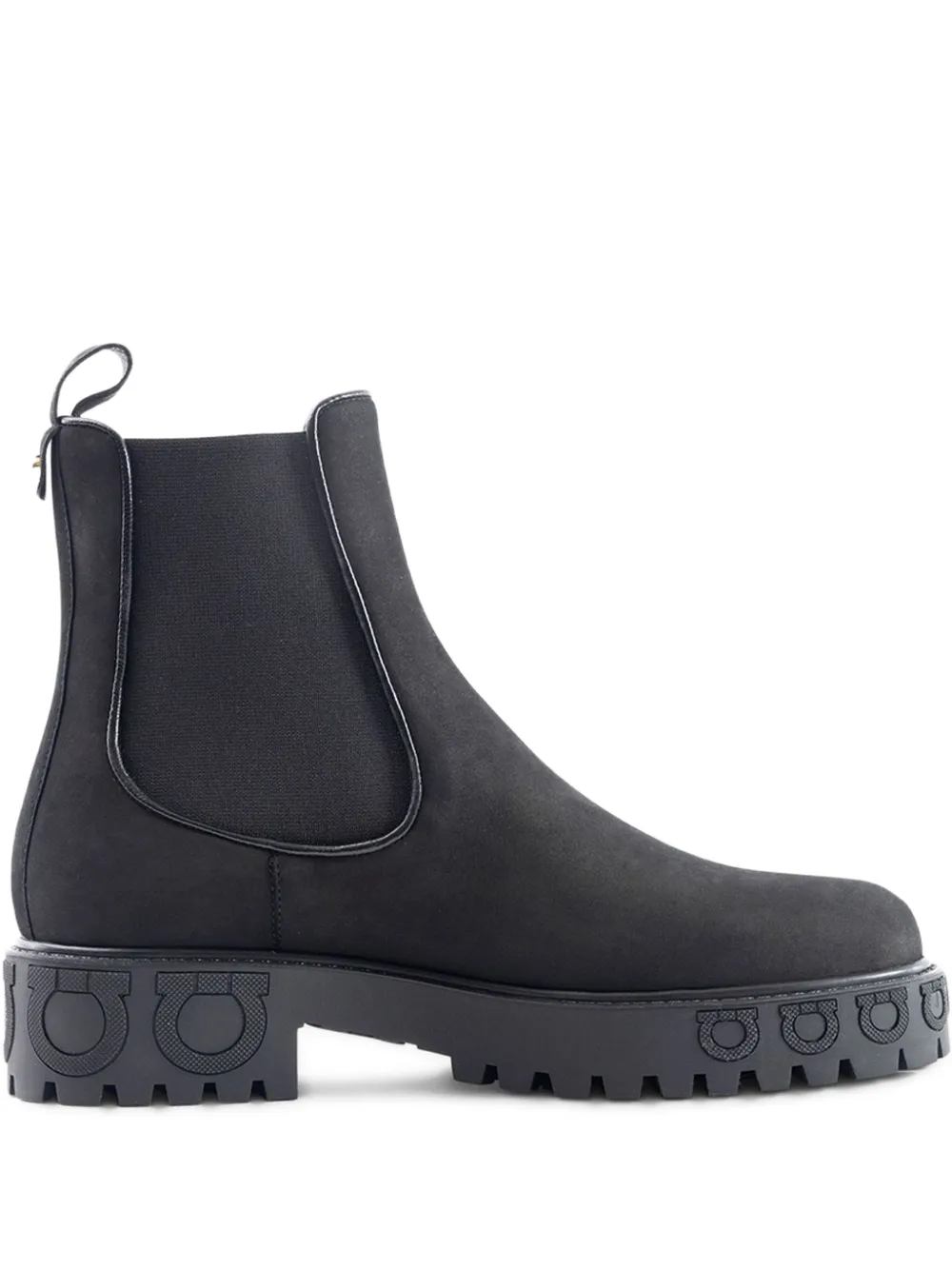 Ferragamo botas Chelsea con paneles elásticos | negro | Image 1