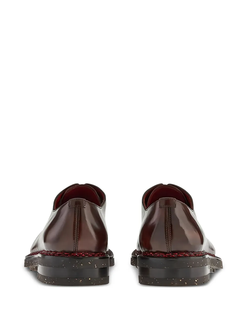 Ferragamo Leren Oxford schoenen Bruin