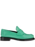 Ferragamo peny-strap leather loafers - Green