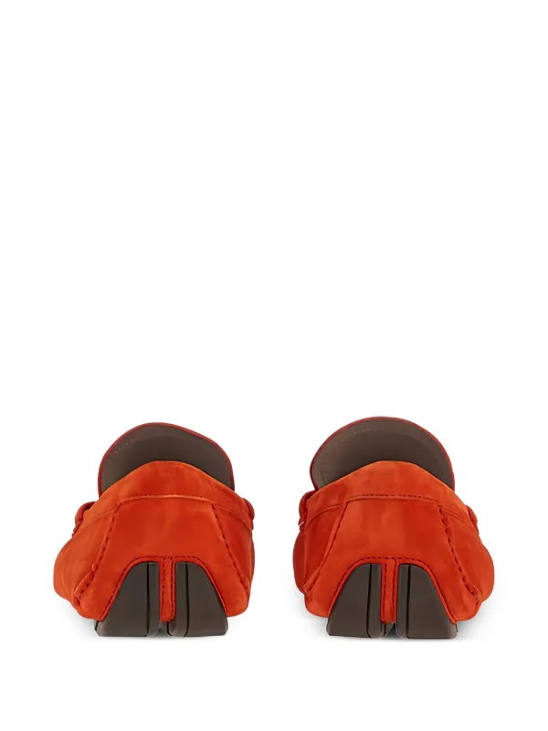 Ferragamo スエード ローファー | レッド | FARFETCH JP