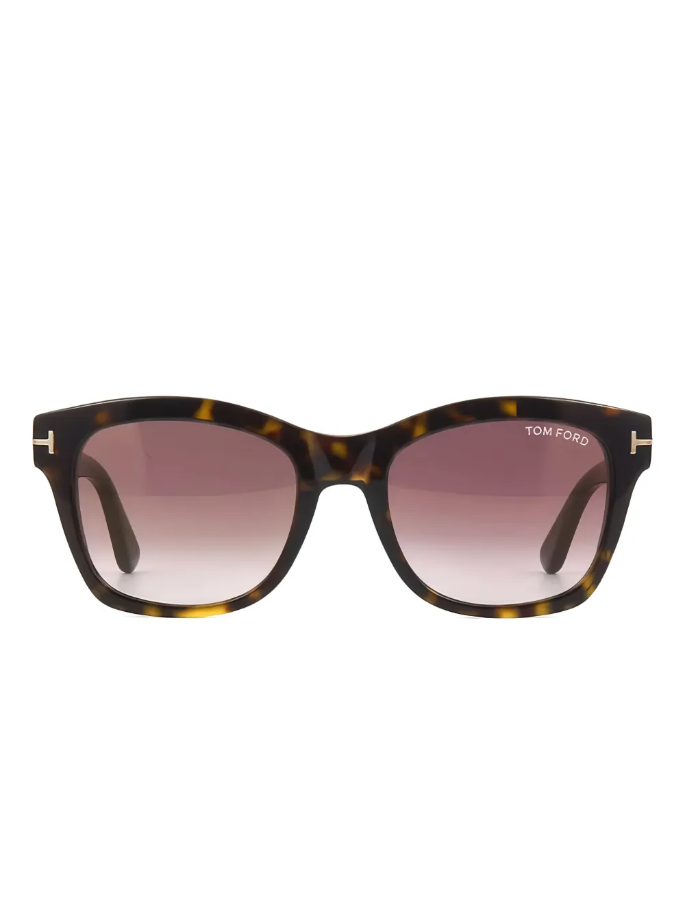 TOM FORD Eyewear スクエアフレーム サングラス - ブラウン TOM FORD Eyewear スクエアフレーム サングラス - ブラウン