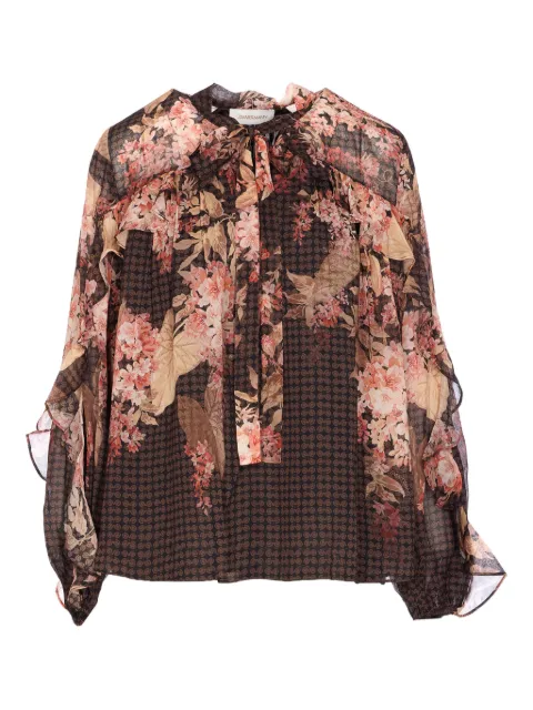 ZIMMERMANN Illuminate Flutte blouse