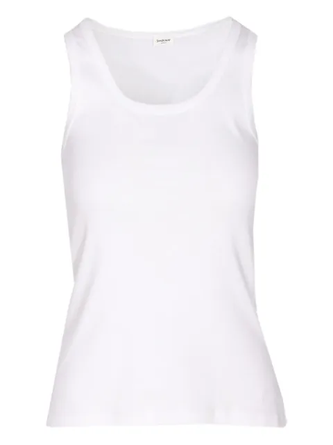 Saint Laurent camiseta de algodón