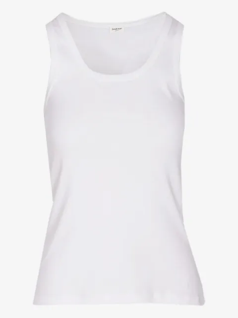 Saint Laurent cotton tank top