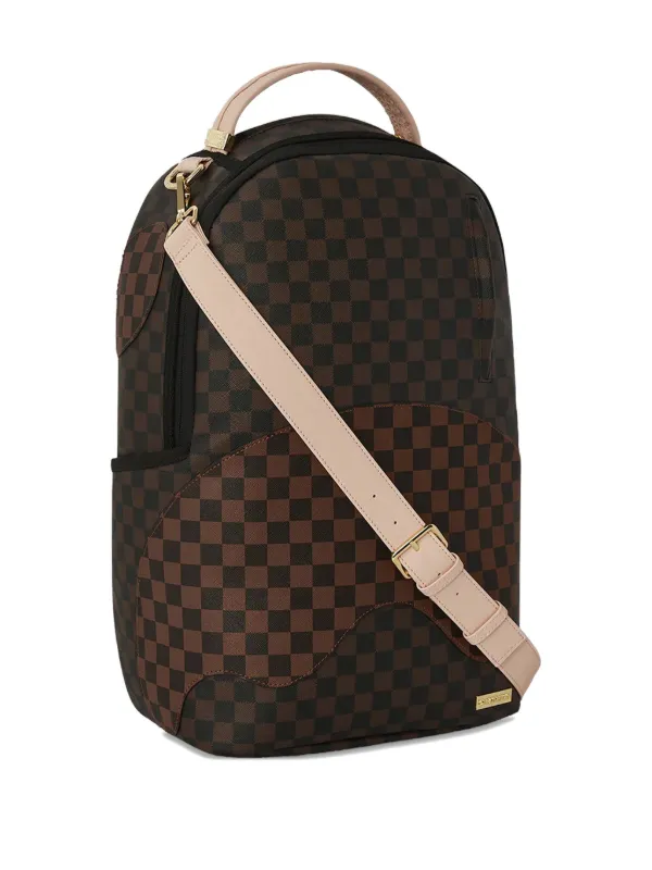 バックパック・リュック SPRAYGROUND Men Backpacks B7464 BOUJEE STRAP Brown Sprayground Boujee Strap Backpack | Brown | FARFETCH