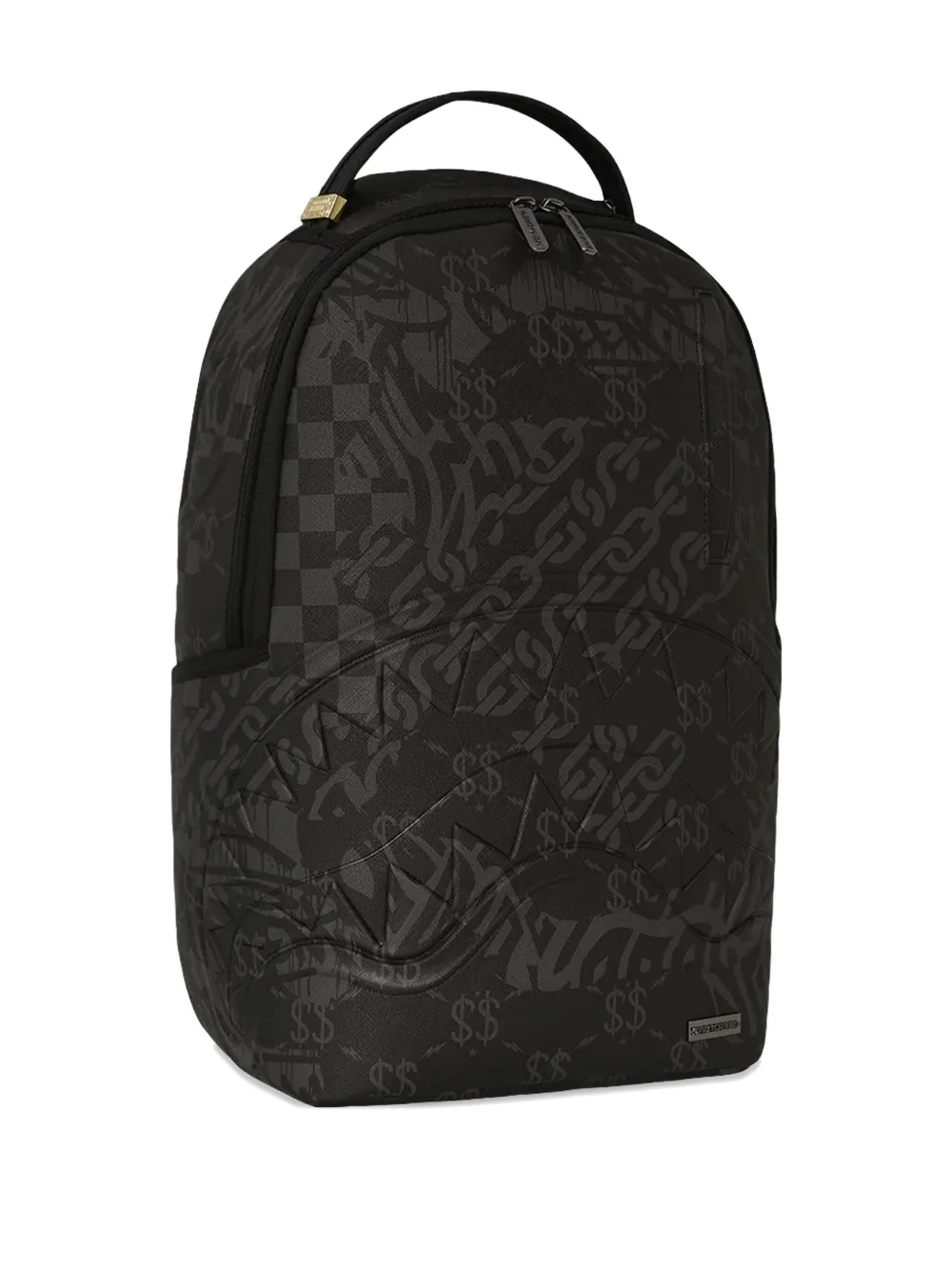 Sprayground 3AM geruite rugzak Zwart