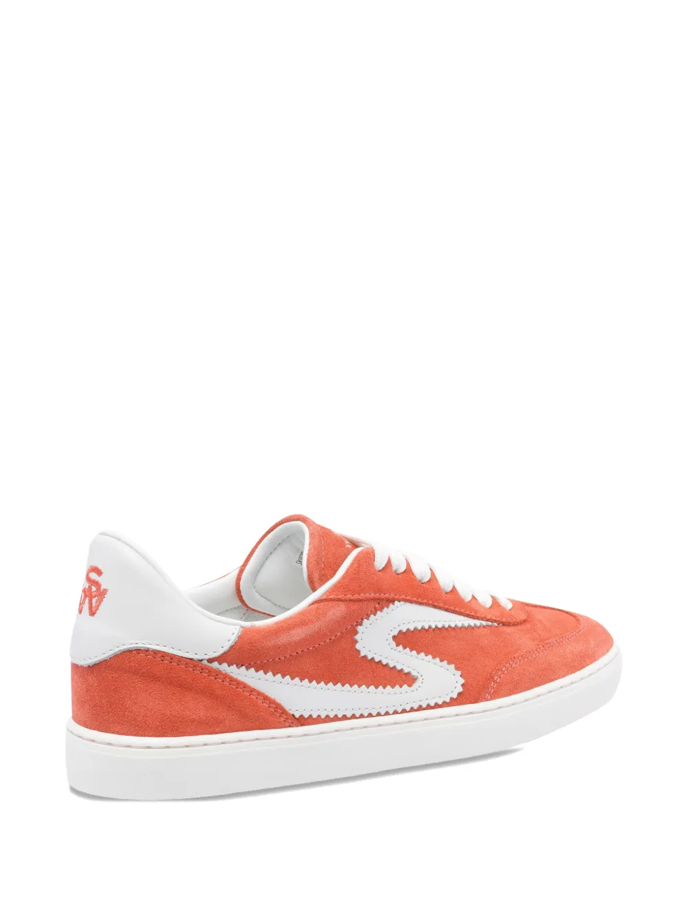 Stuart Weitzman leather sneakers Orange