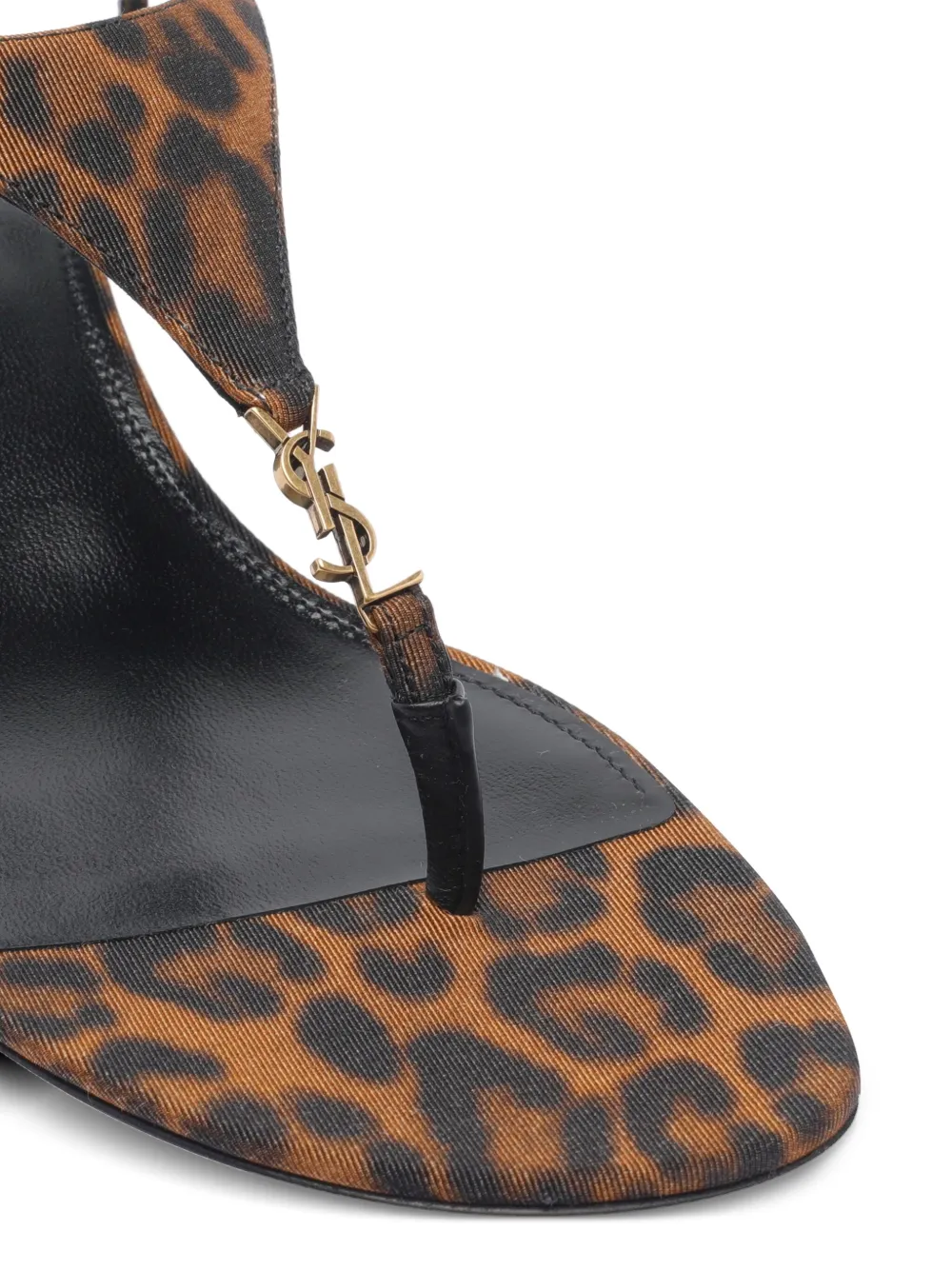 Saint Laurent 40mm Cassandra sandals Brown