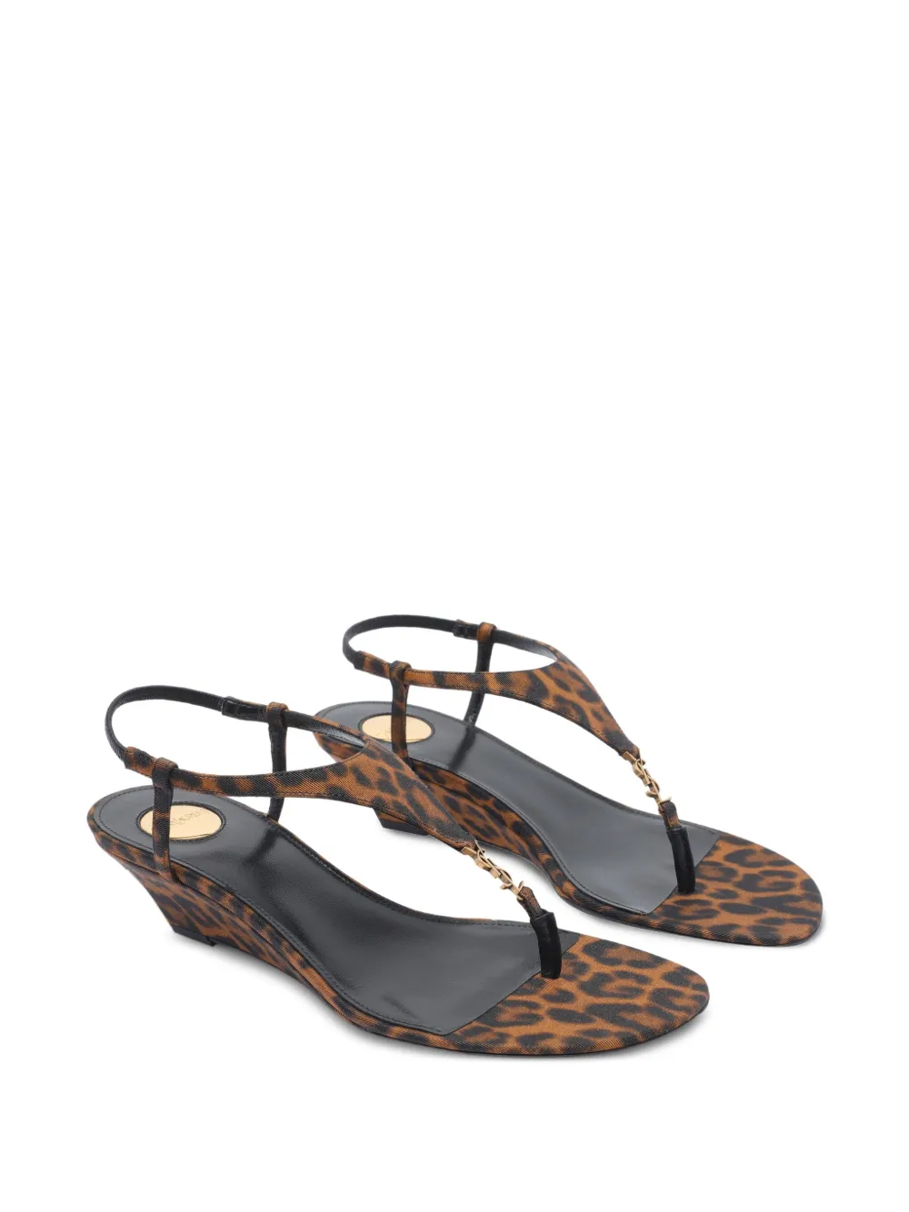 Saint Laurent sandalias Cassandra con tacón de 40mm | Sandalias con tacón | Image 2