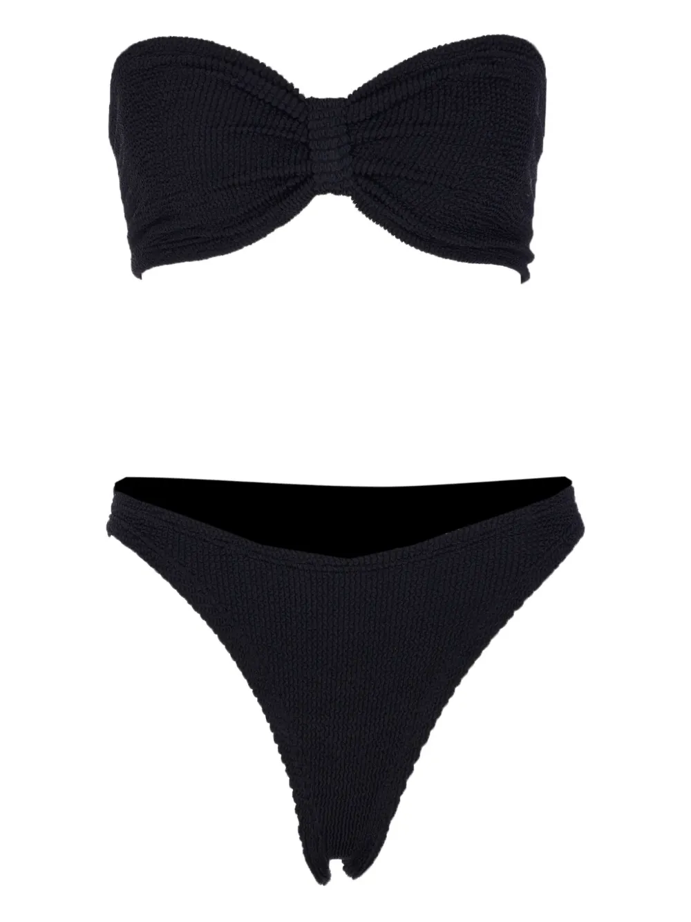 Hunza G Jean bikini Zwart