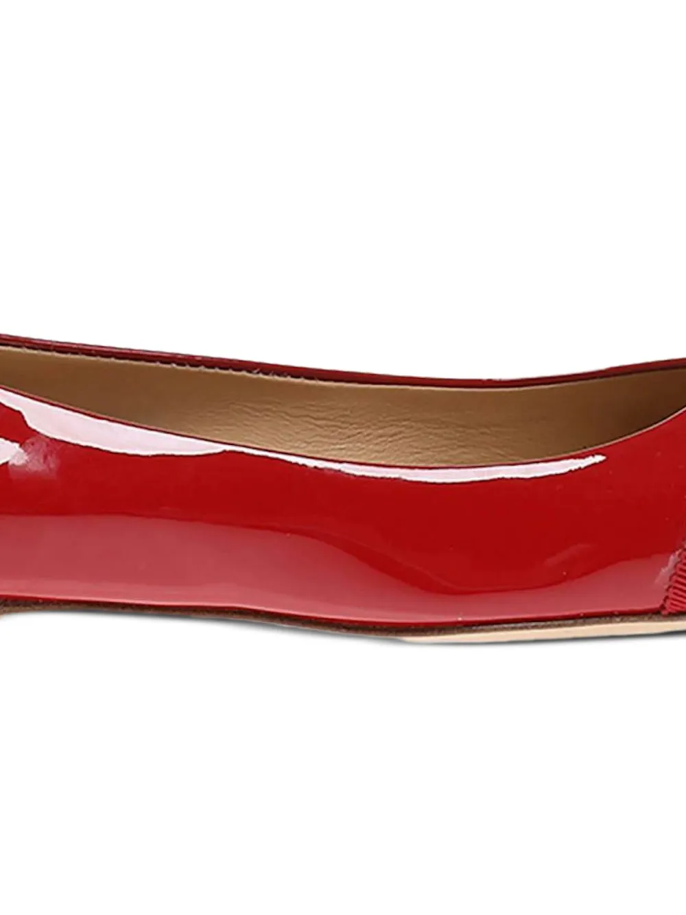 Ferragamo Varina ballerina's Rood