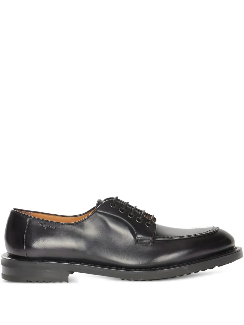 Ferragamo lace-up derby shoes Black