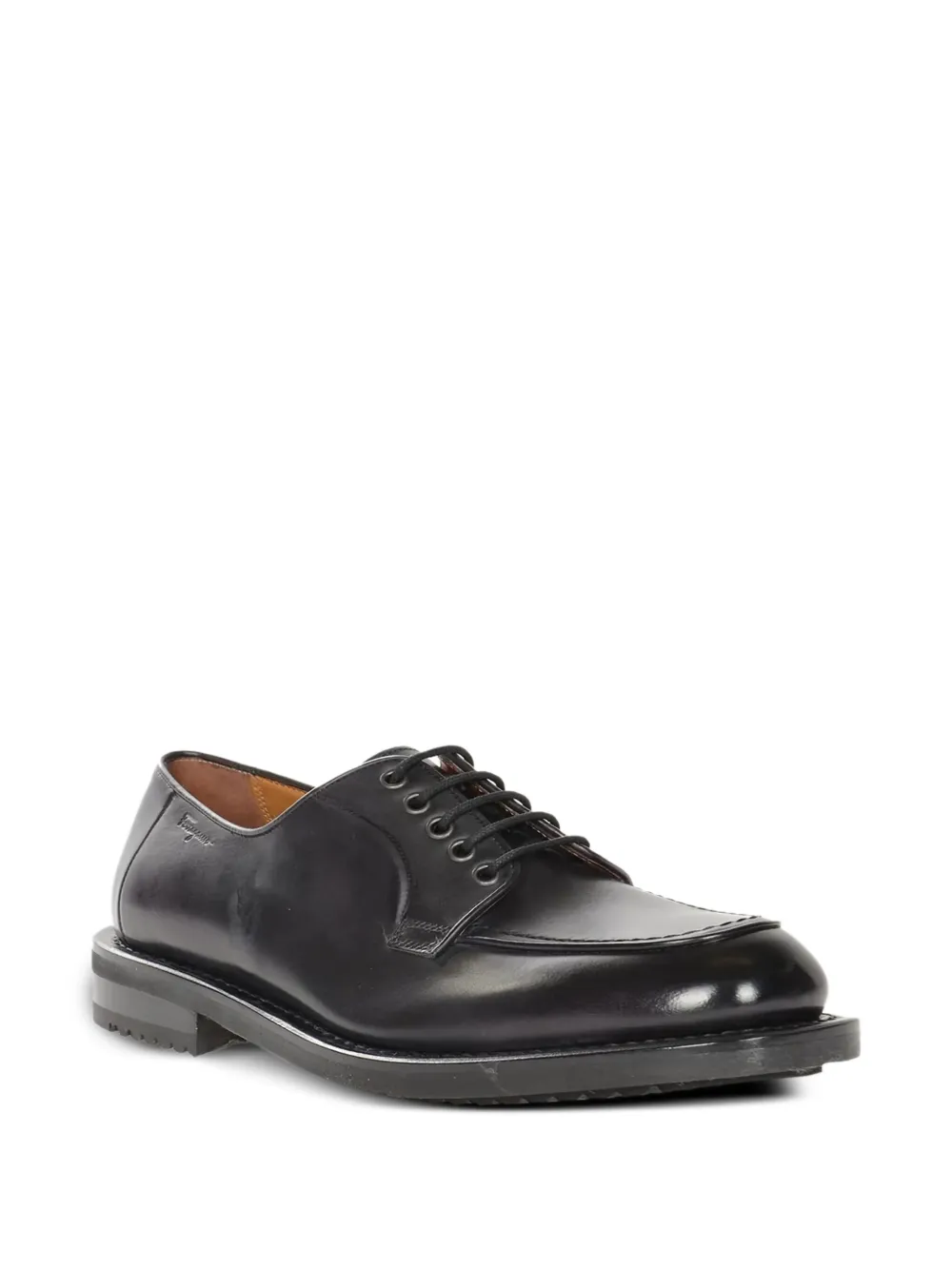 Ferragamo lace-up derby shoes Black