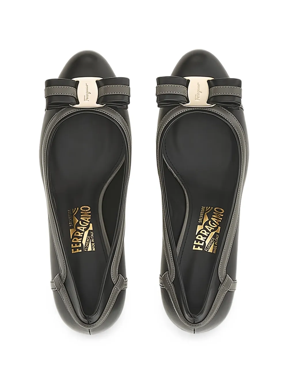 Ferragamo Vara bow pumps Zwart