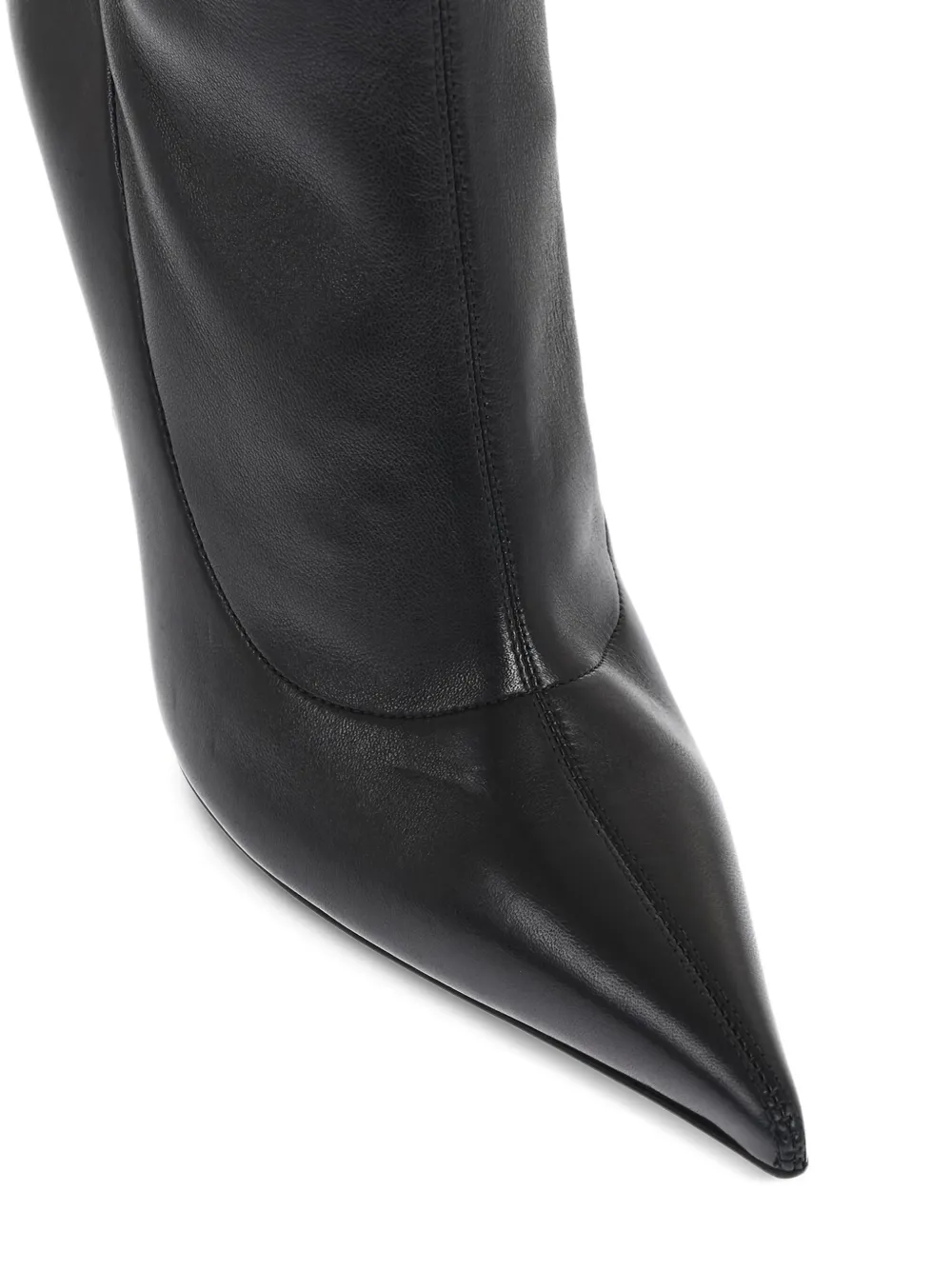 Amina Muaddi 100mm Danielle boots Black