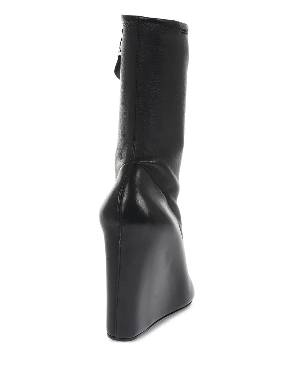 Amina Muaddi 100mm Danielle boots Black