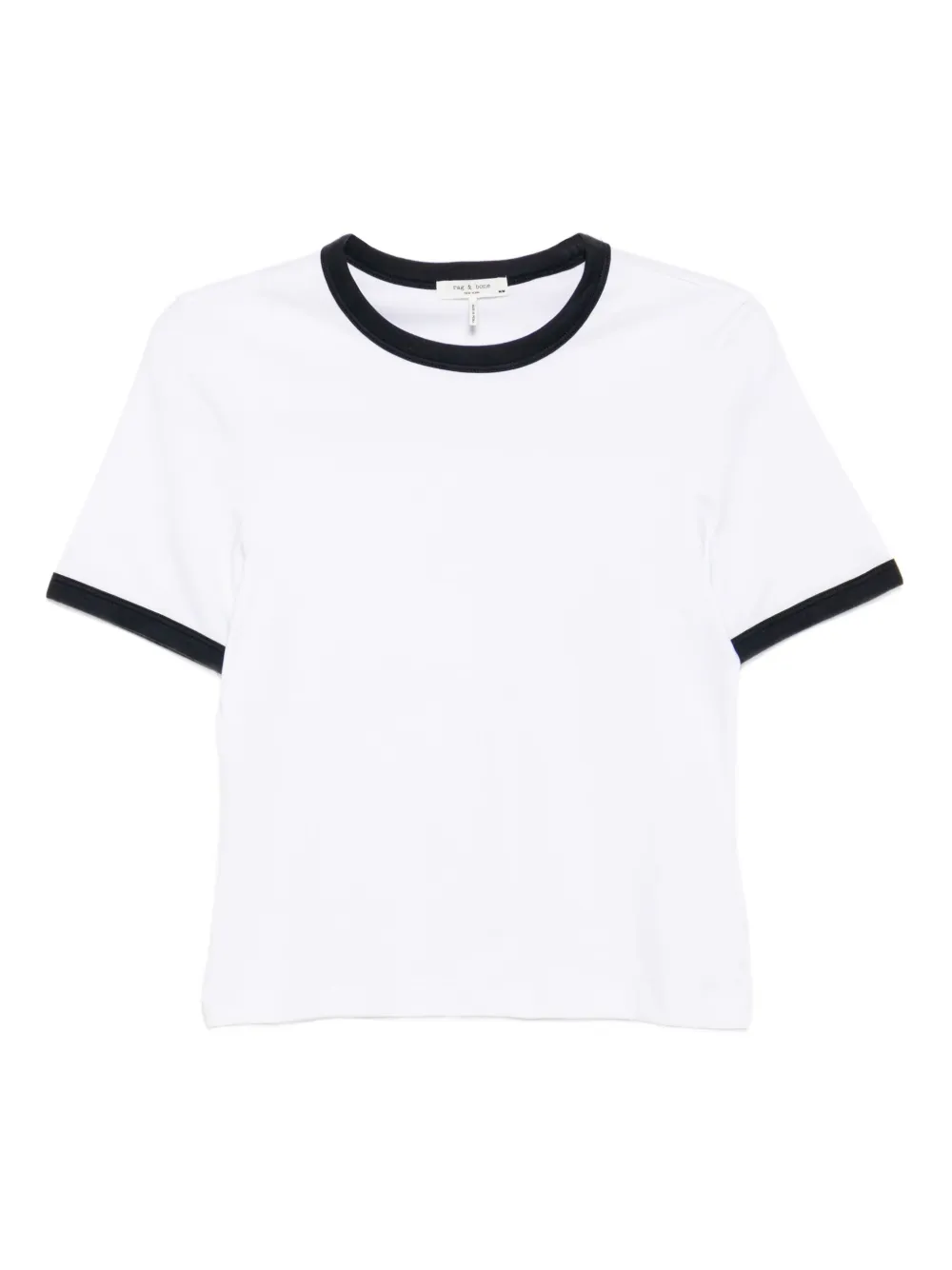 Rag & bone Mia ringer T-shirt Wit
