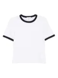 rag & bone Mia ringer T-shirt - White