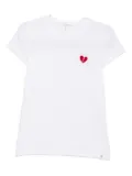 rag & bone broken-heart T-shirt - White