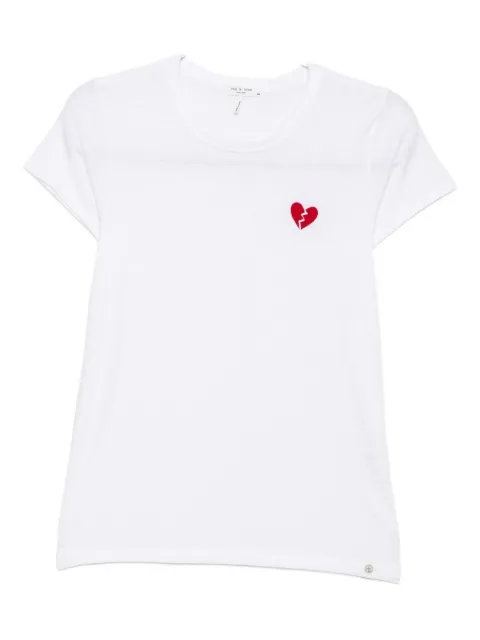 rag & bone broken-heart T-shirt