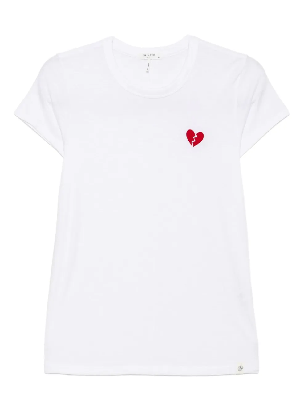 rag & bone broken-heart T-shirt | blanco | Image 1