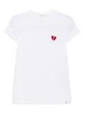 rag & bone broken-heart T-shirt - White