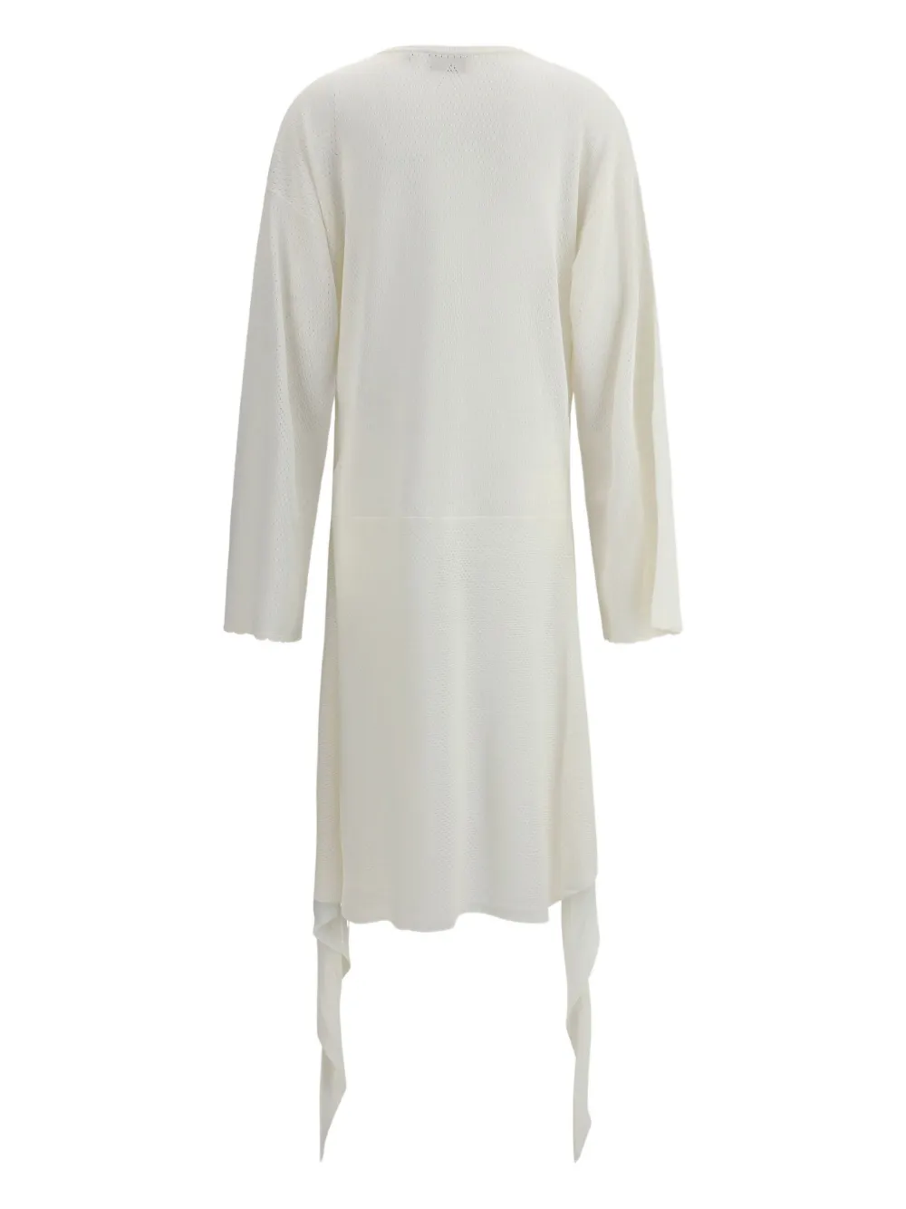 The Attico v-neck mini dress - Wit