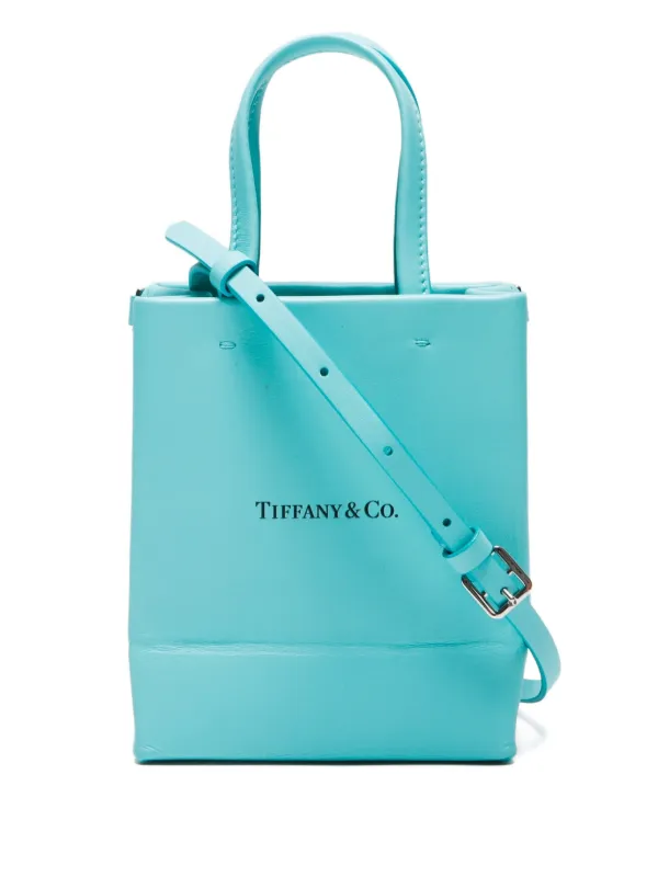 Tiffany \u0026 Co. Pre-Owned Borsa Tote In Pelle Anni 2020 | Blu | FARFETCH IT