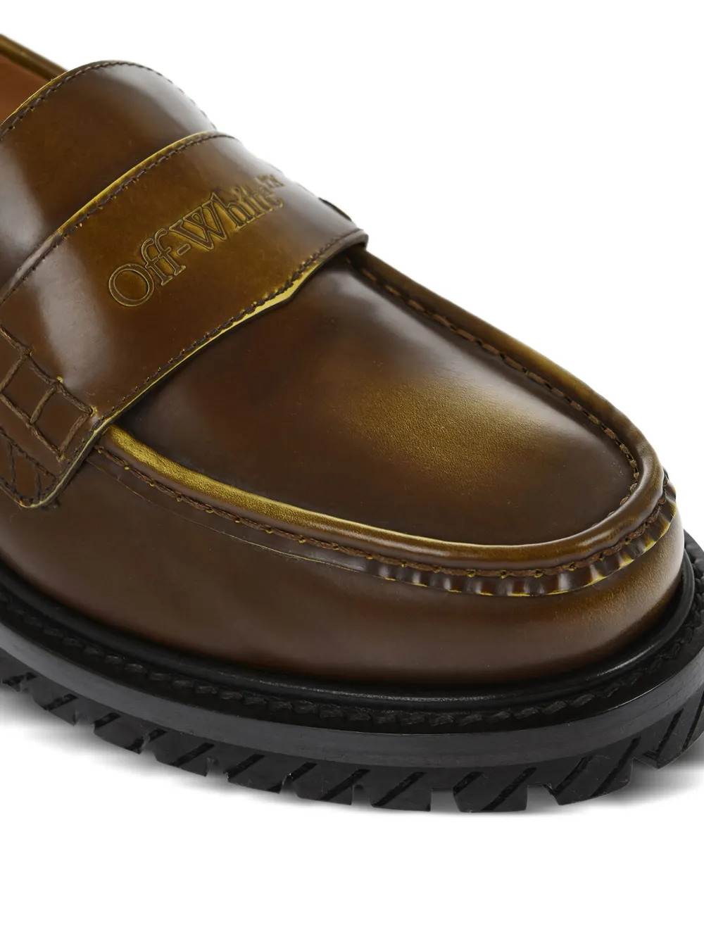 Off-White Combat loafers Brown