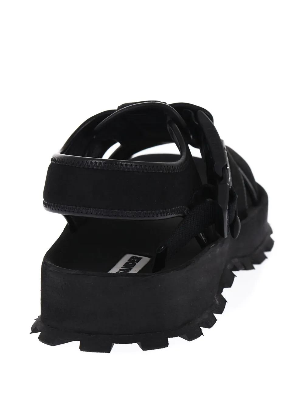 Jil Sander Uberto sandals Zwart