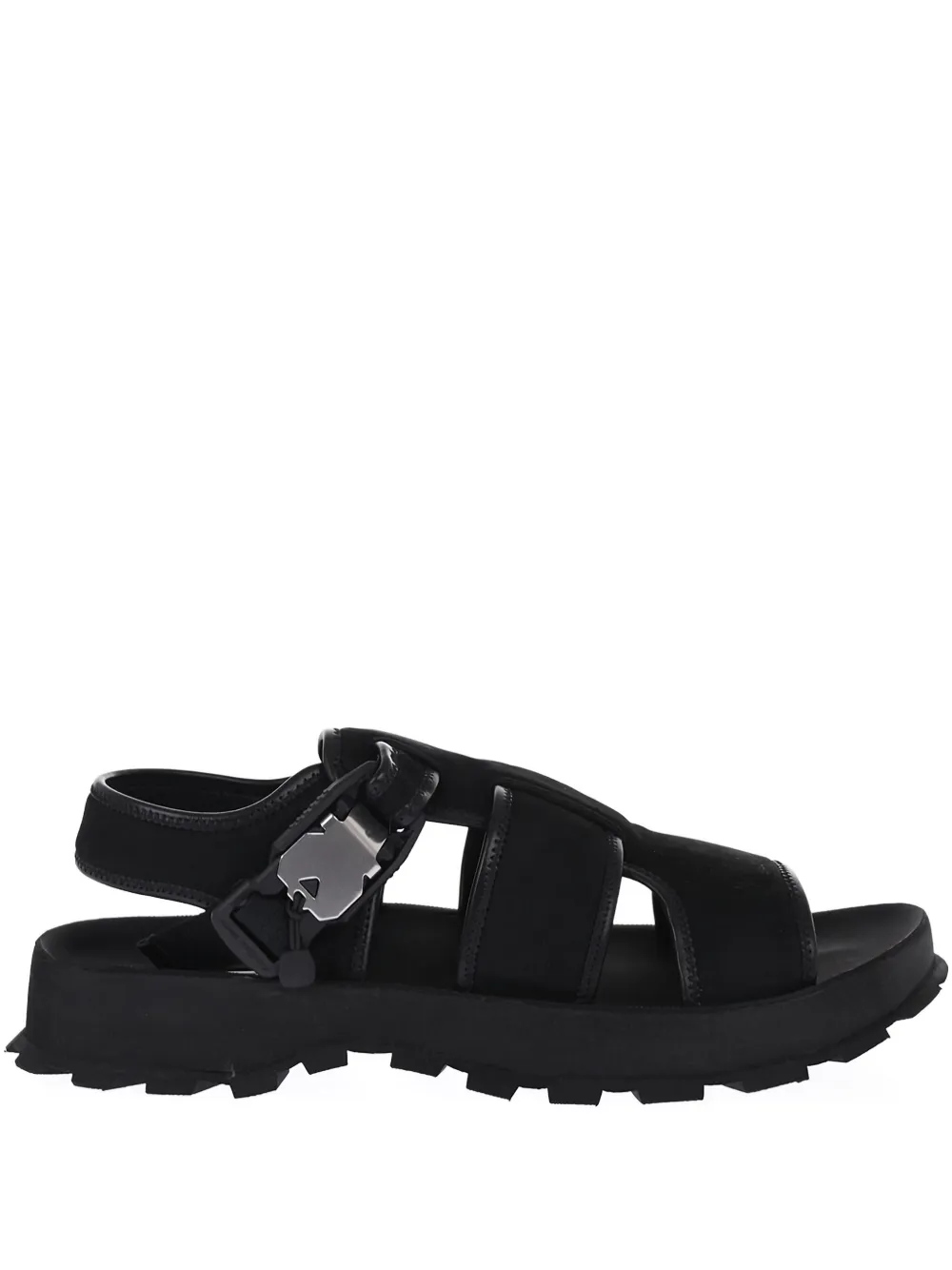 Jil Sander Uberto sandals Zwart