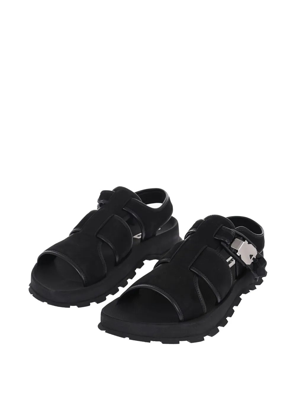 Jil Sander Uberto sandals Zwart