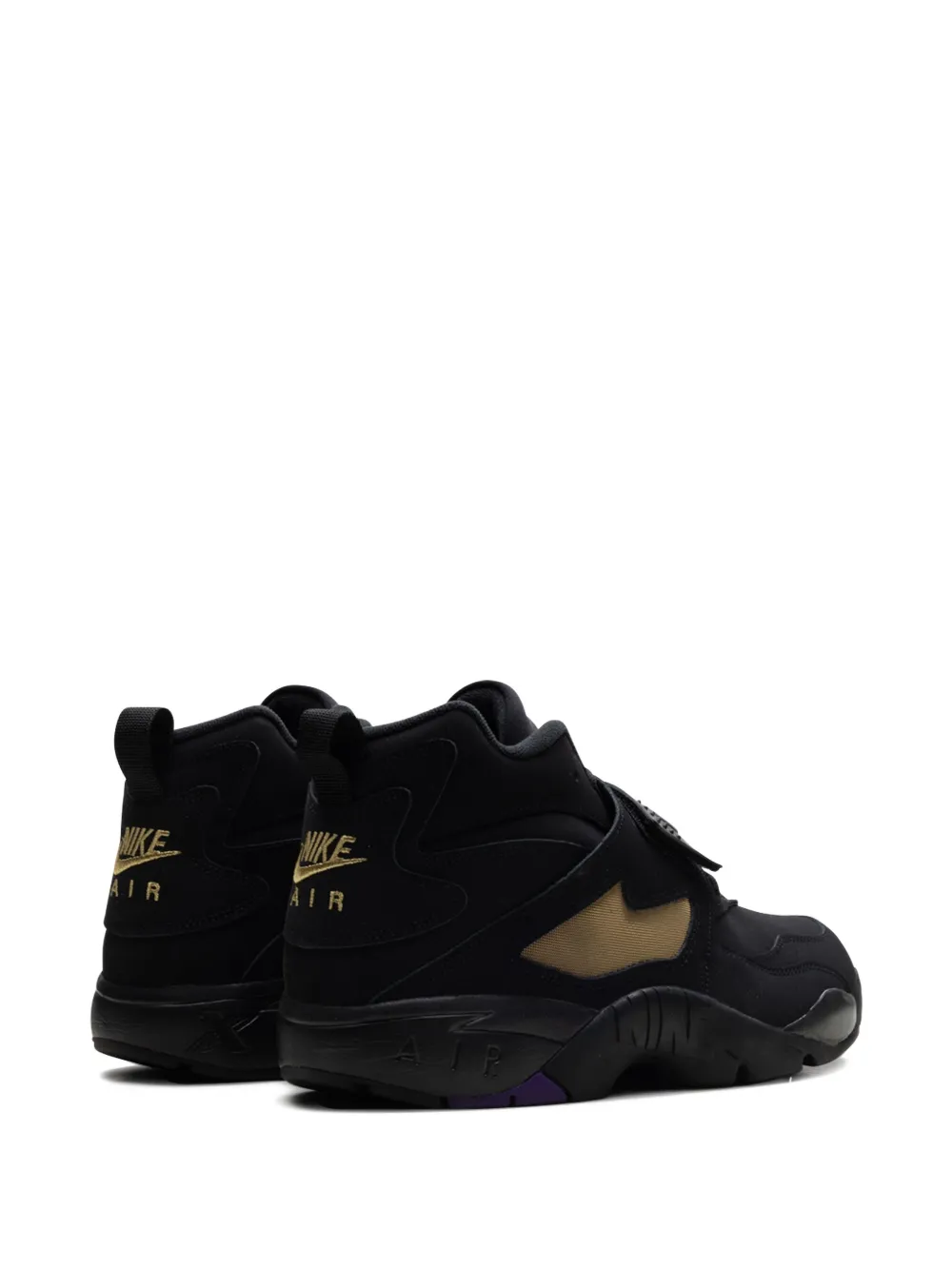 Nike Air Diamond Turf "Ravens Club Purple Metallic Gold" sneakers Black