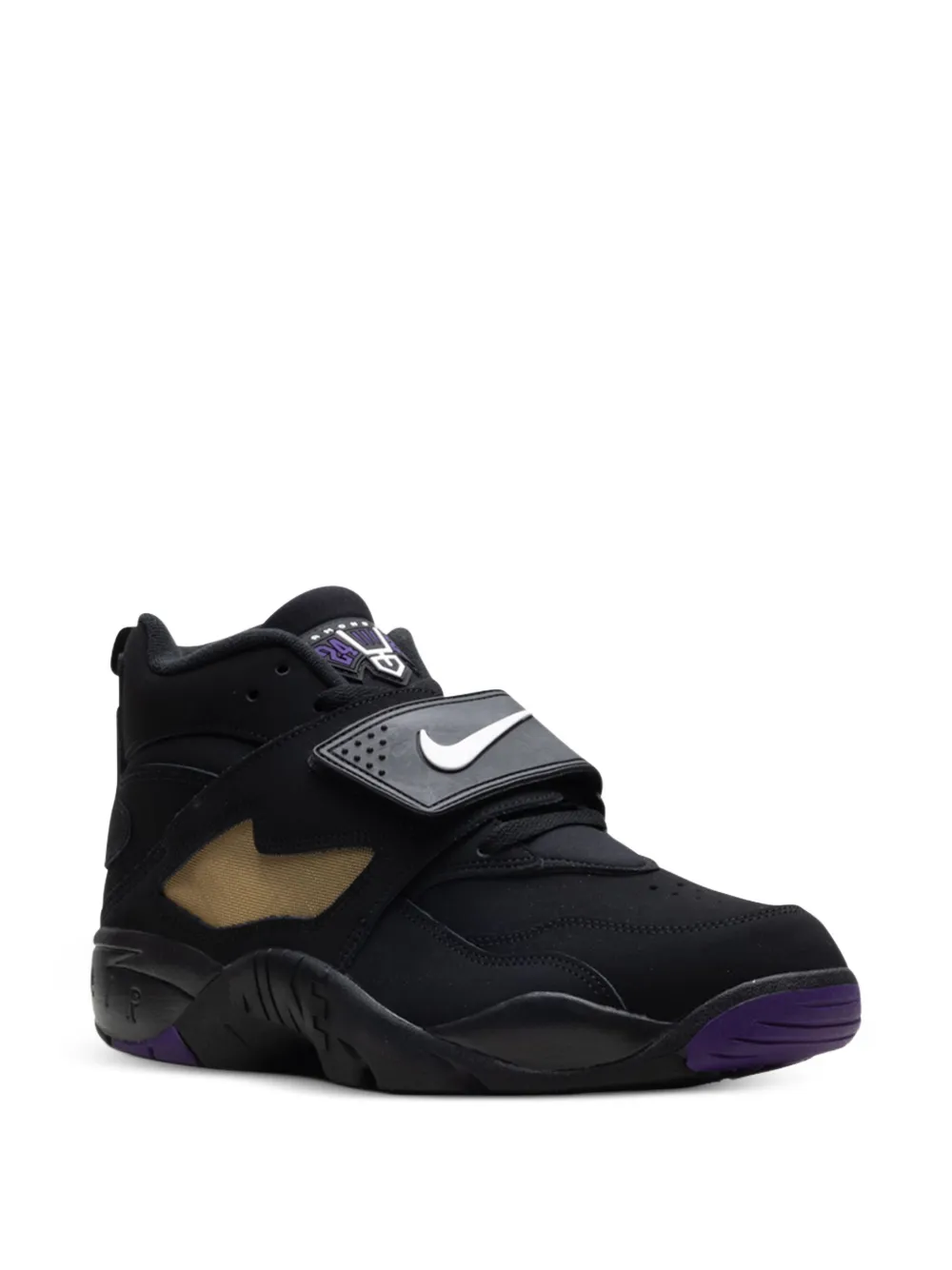 Nike Air Diamond Turf "Ravens - Club Purple/Metallic Gold" sneakers | Low-Tops | Image 2